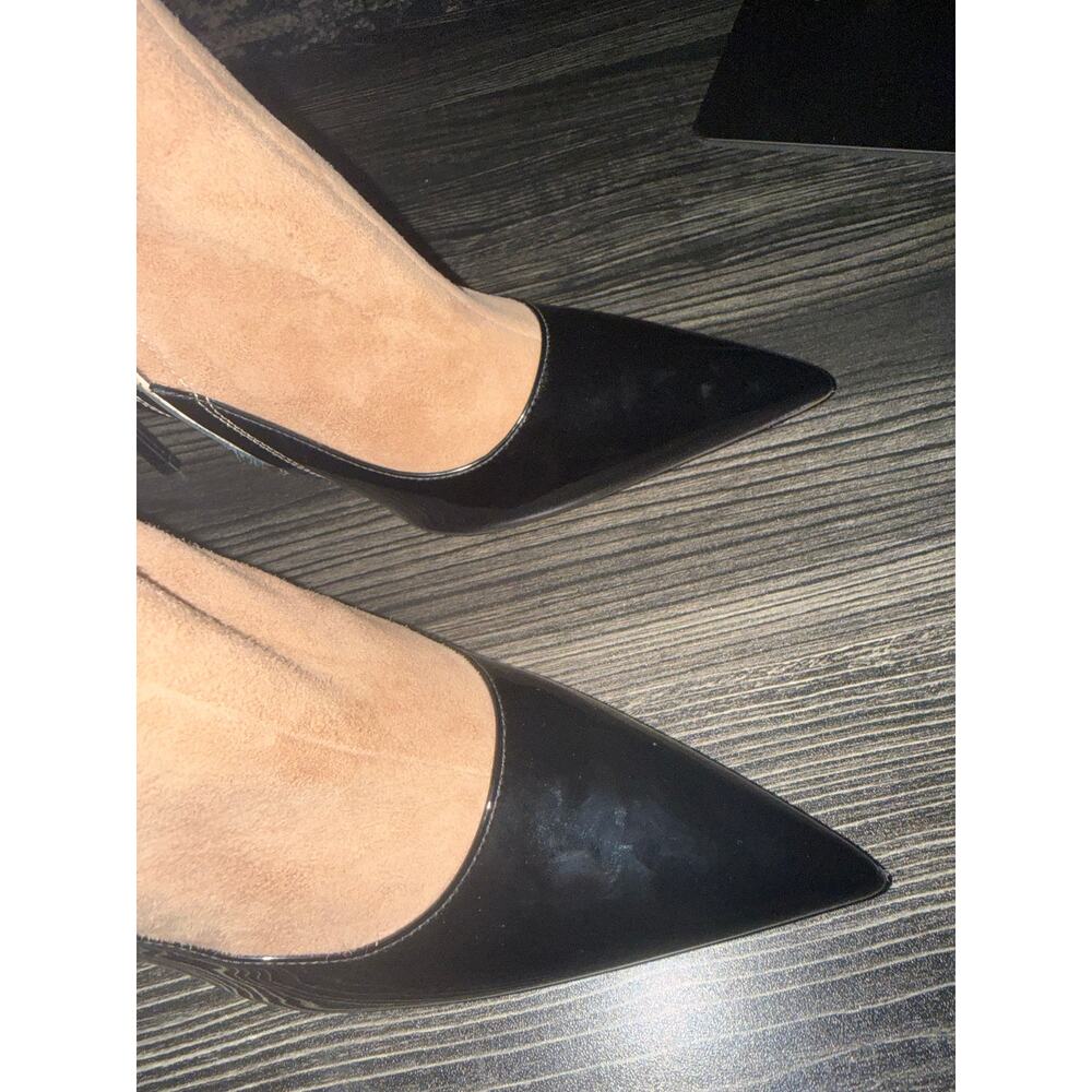 NWOT $1225 Alaïa Nude Suede / Black Patent Short Boot 90 Size 41 - Picture 3 of 11